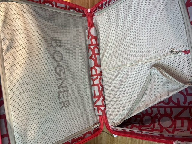 BOGNER Koffer PIZ Gr. M Red 65cm