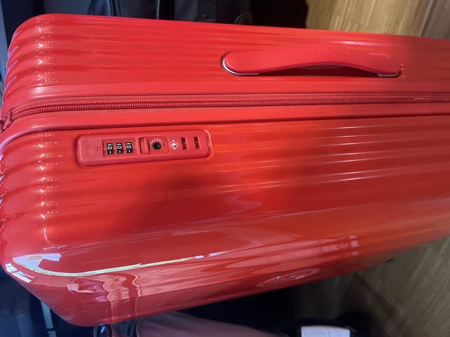 BOGNER Koffer PIZ Gr. M Red 65cm