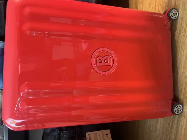 BOGNER Koffer PIZ Gr. M Red 65cm